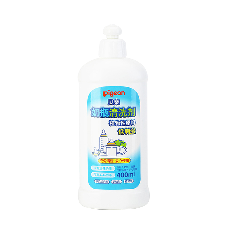 Pigeon贝亲 婴儿奶瓶奶嘴果蔬清洗剂 清洁液400ml 宝宝儿童用品