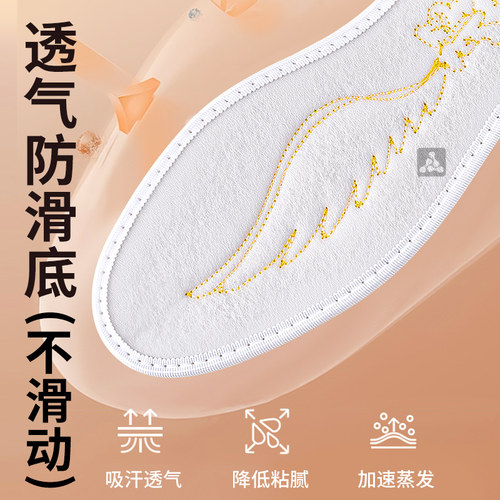 冬季羽绒保暖鞋垫男女新款加绒加厚防寒御寒软底舒适棉鞋垫踩屎感 - 图3