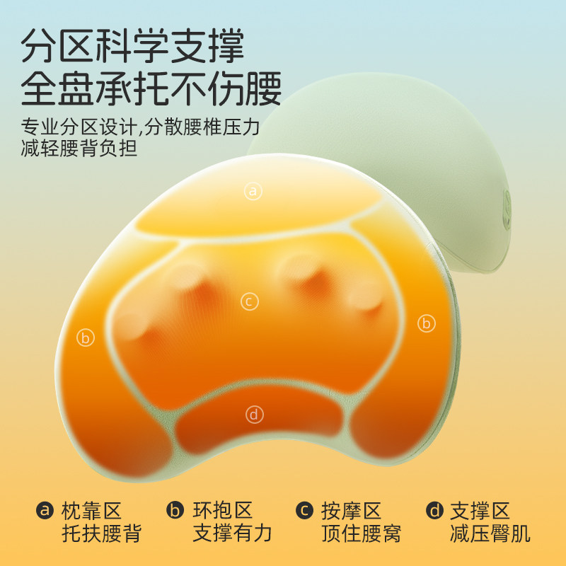 下拉详情享优惠腰部按摩仪礼物靠垫腰托热敷车载护腰靠送男女生,淘宝优惠券,粉丝福利购,淘宝优惠卷