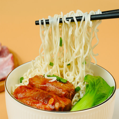 白象非油炸方便面面饼炒面煮面速食面条早餐面火锅面速食面面饼 - 图1