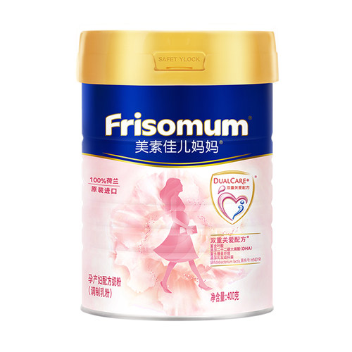 Frisomum/美素佳儿妈妈荷兰进口孕妇配方奶粉400g*1罐-图0