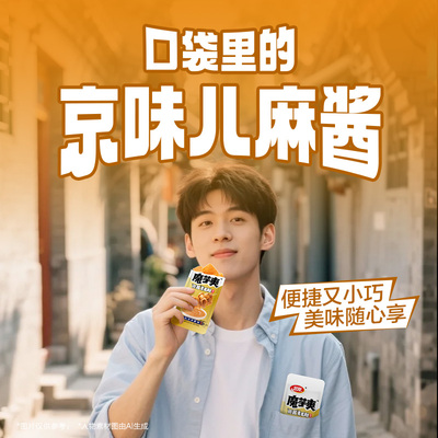 卫龙老北京麻酱魔芋爽素毛肚