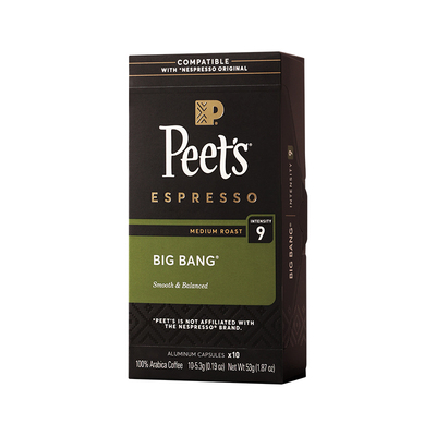 Peets皮爷进口创世巨星胶囊咖啡