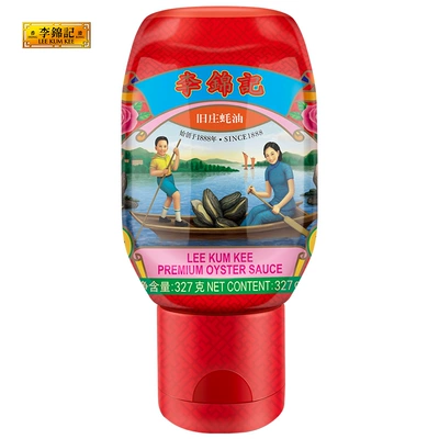 李锦记旧庄蚝油327g零添加防腐剂蚝油旧庄蚝油调味蘸料蚝汁料