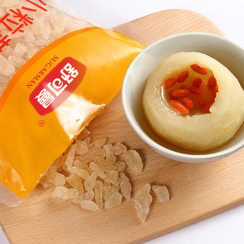 舒可曼小粒黄冰糖4斤大包甘蔗老冰糖土冰糖柠檬酵素用泡酒 - 图2