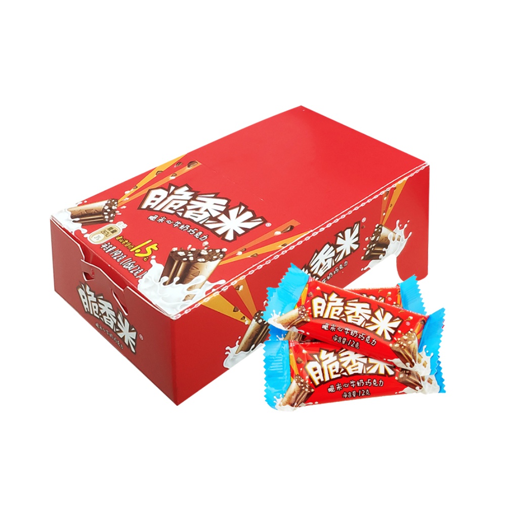 德芙脆香米巧克力脆米心192g*1中盒装休闲儿童糖果网红小吃零食品多图1