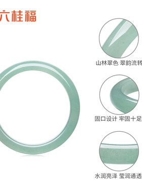 LUKKWAIFOOK/六桂福玉髓手镯
