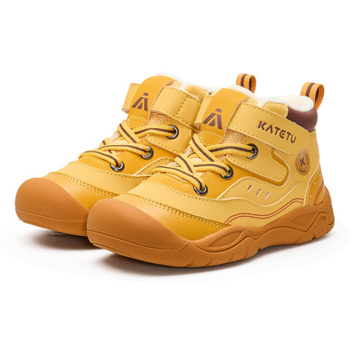 卡特兔冬季加绒户外儿童棉鞋