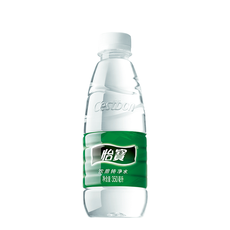 怡宝饮用水纯净水非矿泉水350ml*24瓶/箱整箱装瓶装一箱-图2