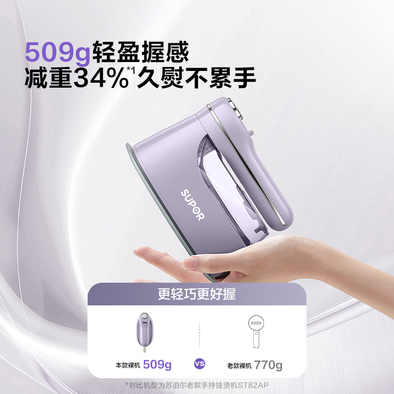 苏泊尔手持挂烫机熨斗家用手持小型蒸汽便携式家用宿舍迷你熨烫机,淘宝优惠券,粉丝福利购,淘宝优惠卷