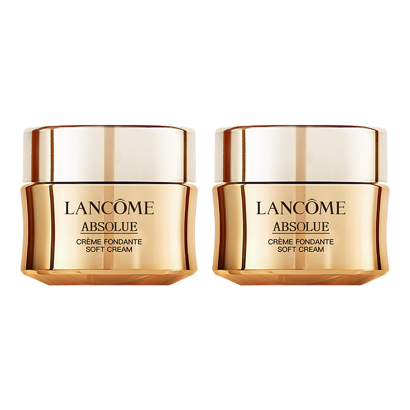 Lancome/兰蔻菁纯臻颜精萃乳霜15ml*2（轻盈型）补水保湿紧致抗老 - 图0