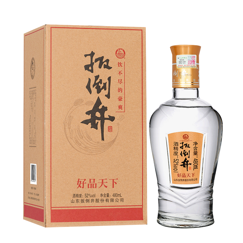 扳倒井好品天下白酒480ml*6瓶整箱52度浓香型粮食酒箱装年货送礼 - 图2