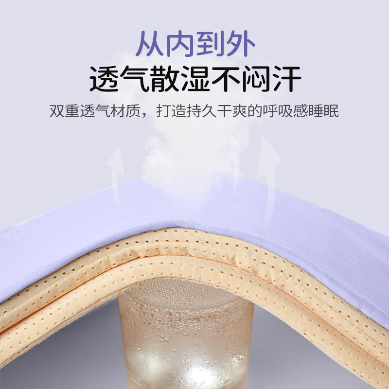 婴儿枕头透气云片枕0到6个月以上婴幼儿专用1一2-3岁宝宝儿童硅胶,淘宝优惠券,粉丝福利购,淘宝优惠卷