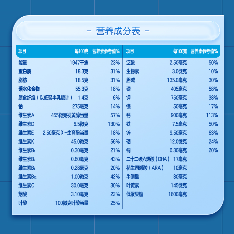 【拍4件返120猫超卡】君乐宝乐铂K2奶粉4段