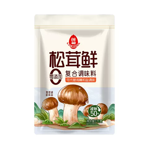 莲花松茸鲜调味料1kg大袋家用代替味精鸡精炒菜松茸菌菇粉 图片 4