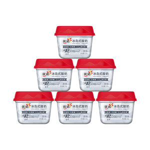 优诺低温酸奶希腊酸奶120g*6杯无糖酸奶0蔗糖0脂肪营养代餐酸奶