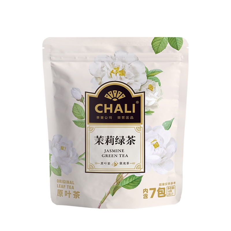 chali茉莉绿茶茉莉花茶绿茶春茶花茶茶包袋泡茶茶叶花草茶 - 图0