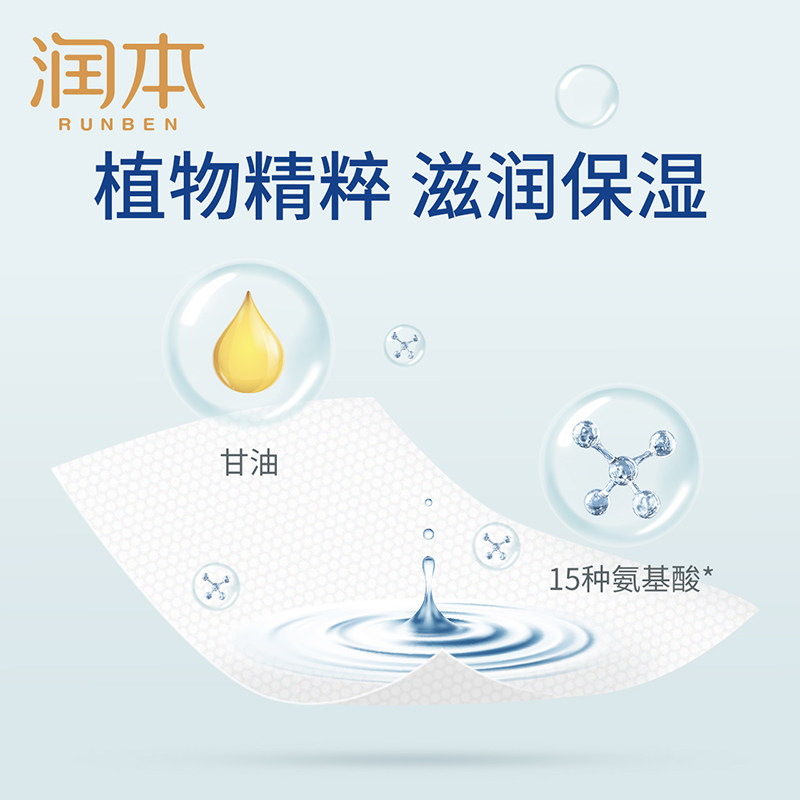 润本酒精卫生湿巾99.9%杀菌率擦手清洁小包便携式随身20抽5包,淘宝优惠券,粉丝福利购,淘宝优惠卷