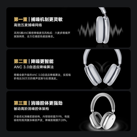 IKFnano spatial audio version active noise reduction headphones