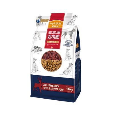 麦富迪鹿肉双拼狗粮通用成犬粮