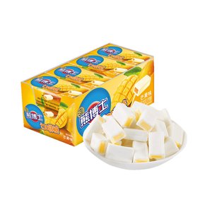 【凑单】徐福记熊博士口嚼糖芒果味22g*12条儿童夹心软糖