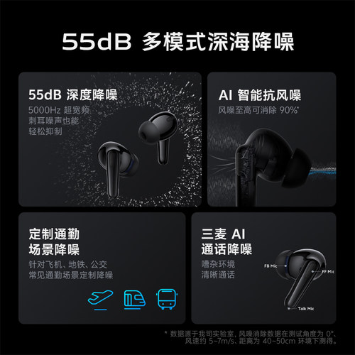 vivo TWS 4 真无线蓝牙耳机Hi-Fi级无线耳机入耳式降噪低延迟游戏 - 图1