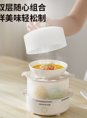 九阳360W双层煮蛋器下班热饭菜
