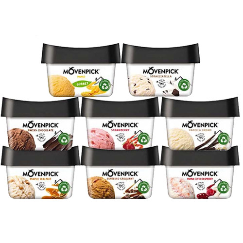 movenpick/莫凡彼瑞士进口冰淇淋多种口味香草味草莓巧克力味雪糕 - 图3