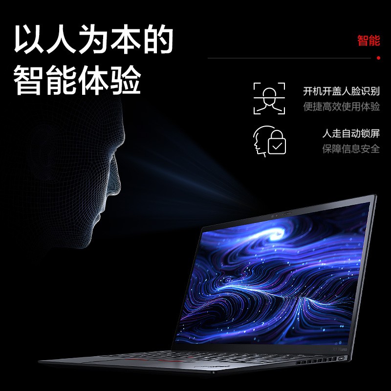 ThinkPad X1 Nano 联想13英寸轻薄本 Evo认证高端商务本 4G LTE版 - 图1