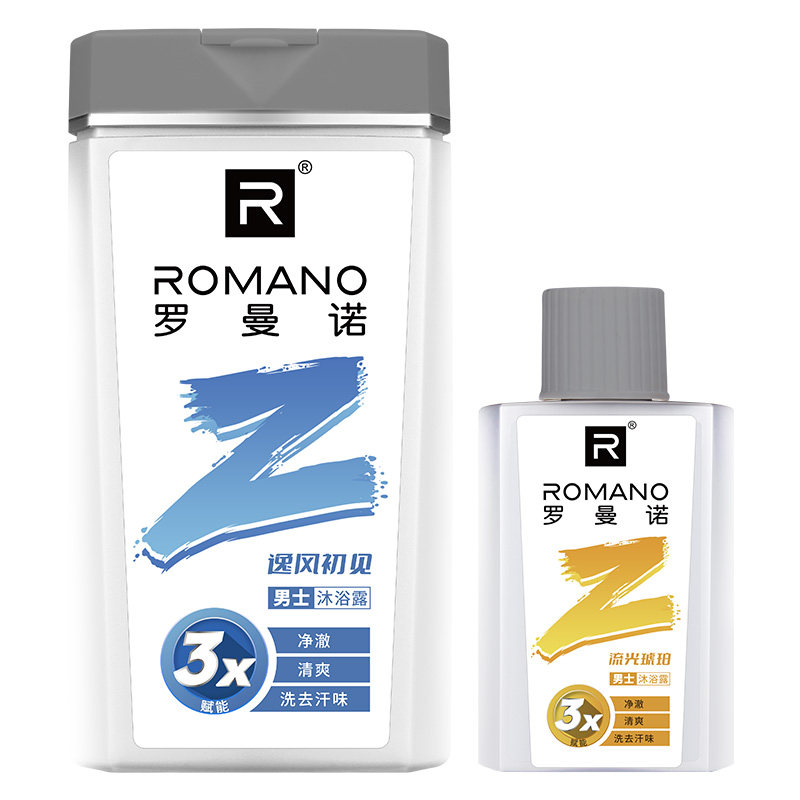 罗曼诺男士逸风初见流光琥珀沐浴露 天猫超市沐浴露