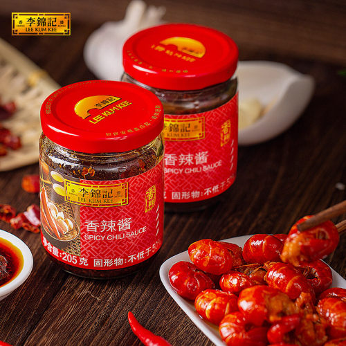 李锦记香辣酱调味酱辣椒酱麻辣烫蘸酱烤肉拌面酱酱料拌饭下饭205g - 图3