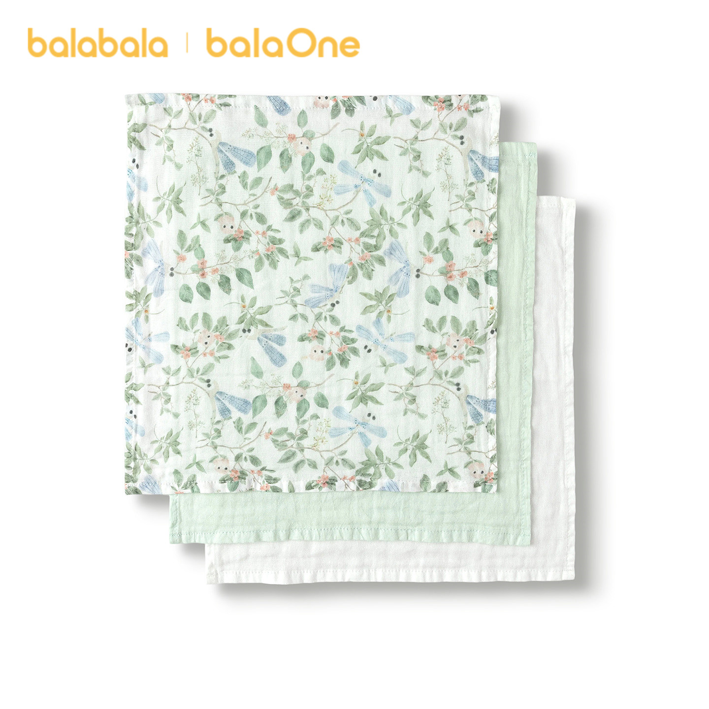【balaOne】巴拉巴拉婴童用品宝宝纱布巾口水巾亲肤柔软萌,淘宝优惠券,粉丝福利购,淘宝优惠卷