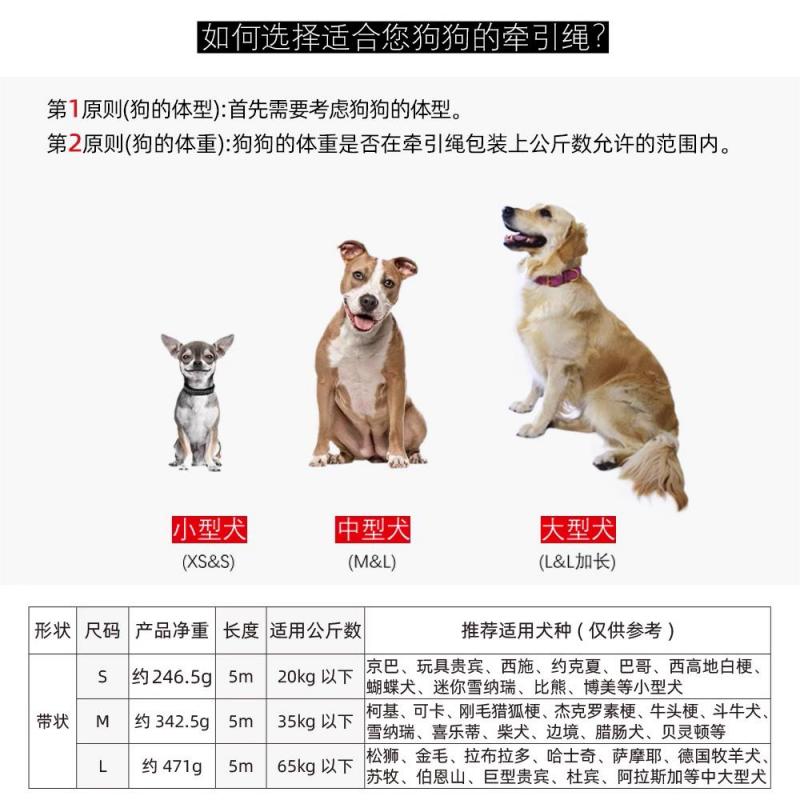 包邮flexi福莱希德国X霸王狗狗自动伸缩牵引绳中大型犬遛狗防爆冲 - 图2