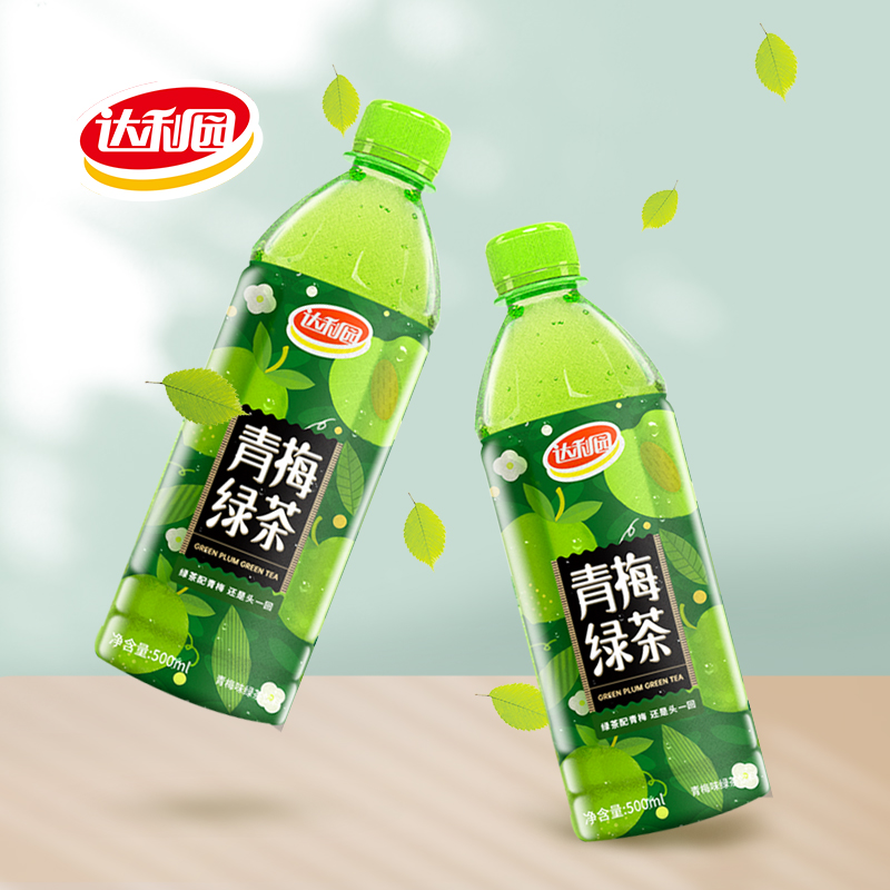 达利园青梅绿茶茶饮料饮品囤货家庭装