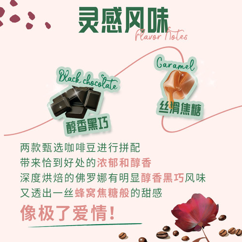星巴克佛罗娜烘焙咖啡豆220g手冲现磨黑咖啡 - 图1