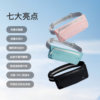 Keep running waist bag dual-compartment design is water-repellent