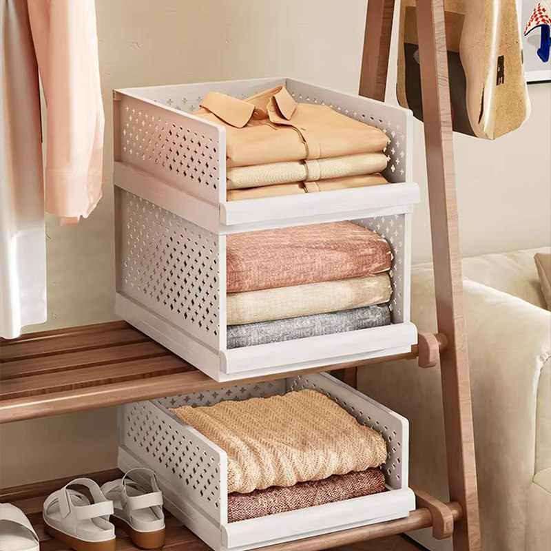 星优衣柜分层隔板收纳神器抽屉式收纳箱衣服裤子整理置物架收纳筐,淘宝优惠券,粉丝福利购,淘宝优惠卷