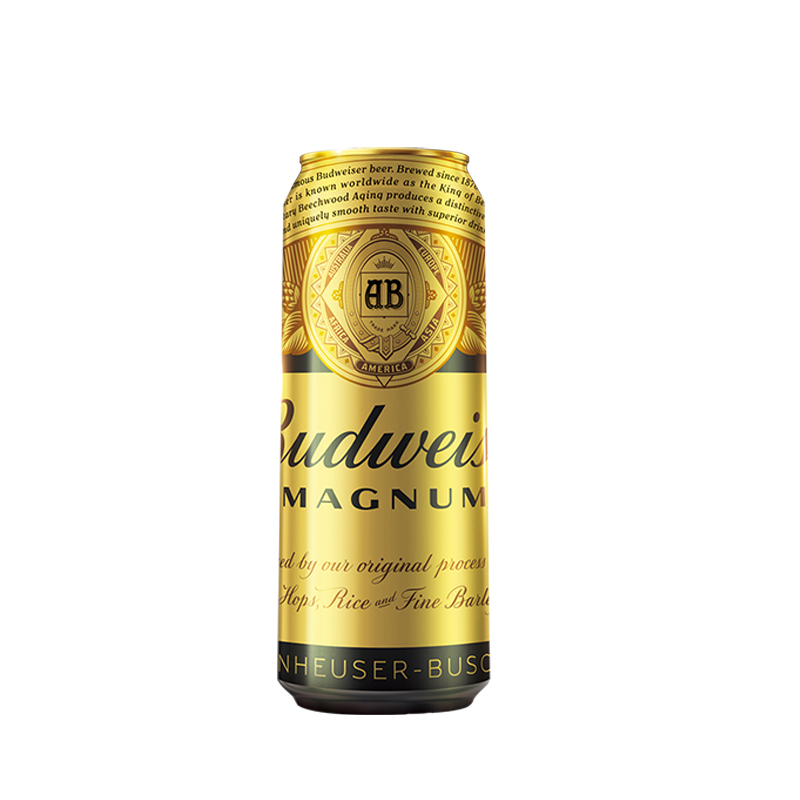 Budweiser/百威黑金拉格啤酒500ml*1听 - 图0