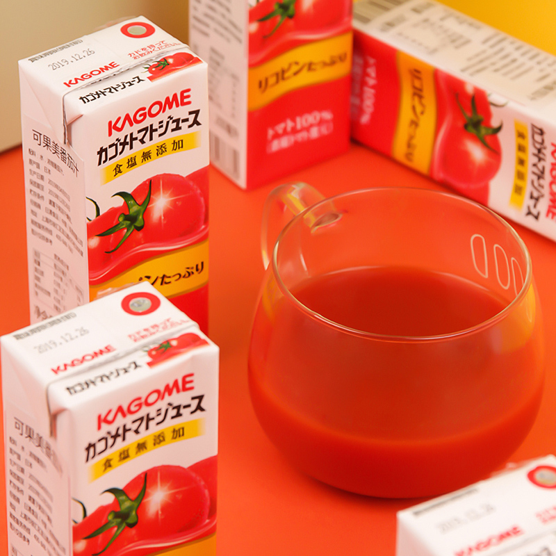日本Kagome可果美野菜生活番茄汁营养蔬菜果蔬汁饮料200Ml/12瓶|去搜网