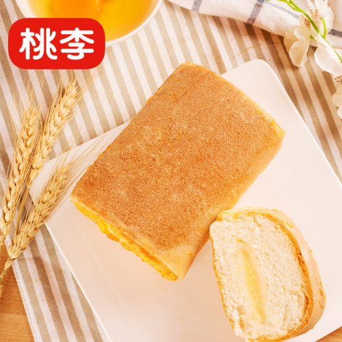 【短保顺丰发货】桃李鸡蛋香松面包蛋皮吐司网红夹心糕点营养早餐 - 图1