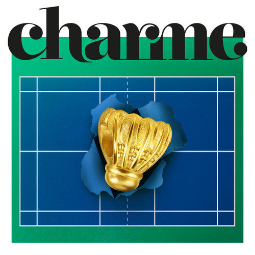 【配绳】周生生黄金转运珠Charme浪漫奇缘乒乓球/羽毛球足金串珠 - 图0