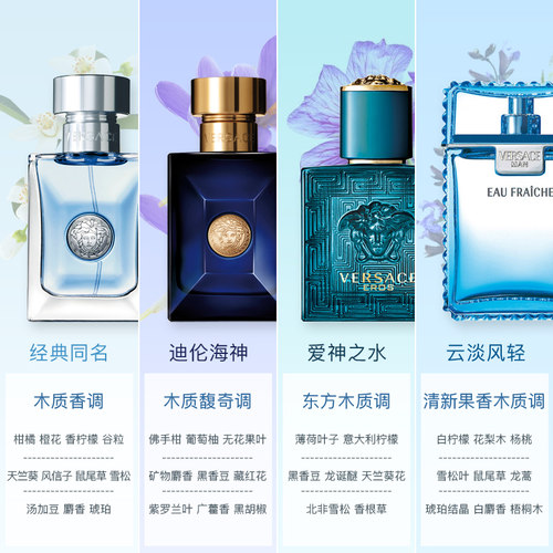 VERSACE/范思哲同名男士香水木质香调约会送礼送朋友 - 图3