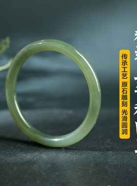 七彩云南手镯叮当镯子和田玉