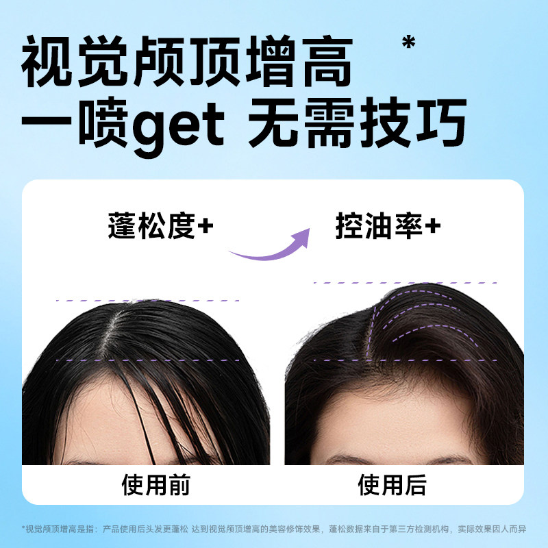 befe蓬蓬干发喷雾免洗去油不留白控油蓬发高颅刘海蓬松水蓬蓬粉,淘宝优惠券,粉丝福利购,淘宝优惠卷