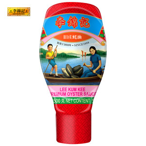 李锦记旧庄蚝油挤挤装500g鲜蚝鲜煮 炒菜火锅耗油调味料