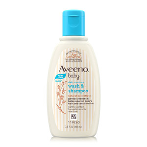 Aveeno/艾惟诺艾维诺婴儿童倍护洗发水沐浴露二合一100ml儿童