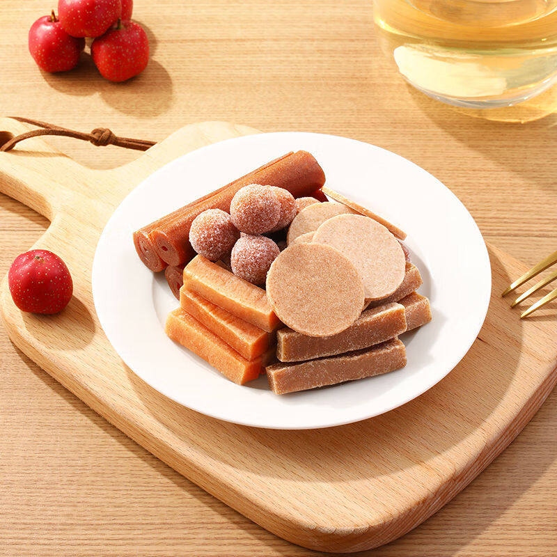 金晔山楂大礼包条球片卷组合果干果脯蜜饯儿童零食整箱山楂多宝盒