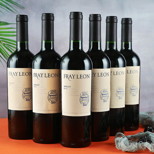 【进口】智利Fray Leon 富丽安梅洛口粮酒婚礼干红葡萄酒整箱 - 图3