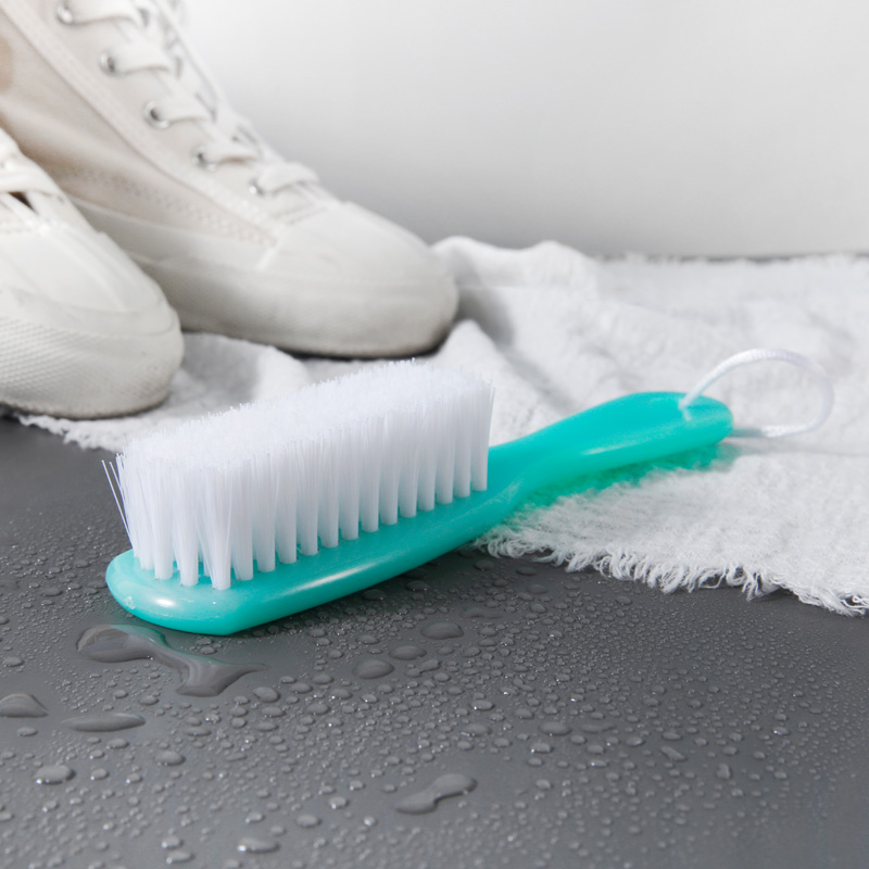 希艺欧家用软毛不伤鞋鞋刷多功能小巧鞋刷17.3*2.5cm颜色随机1把