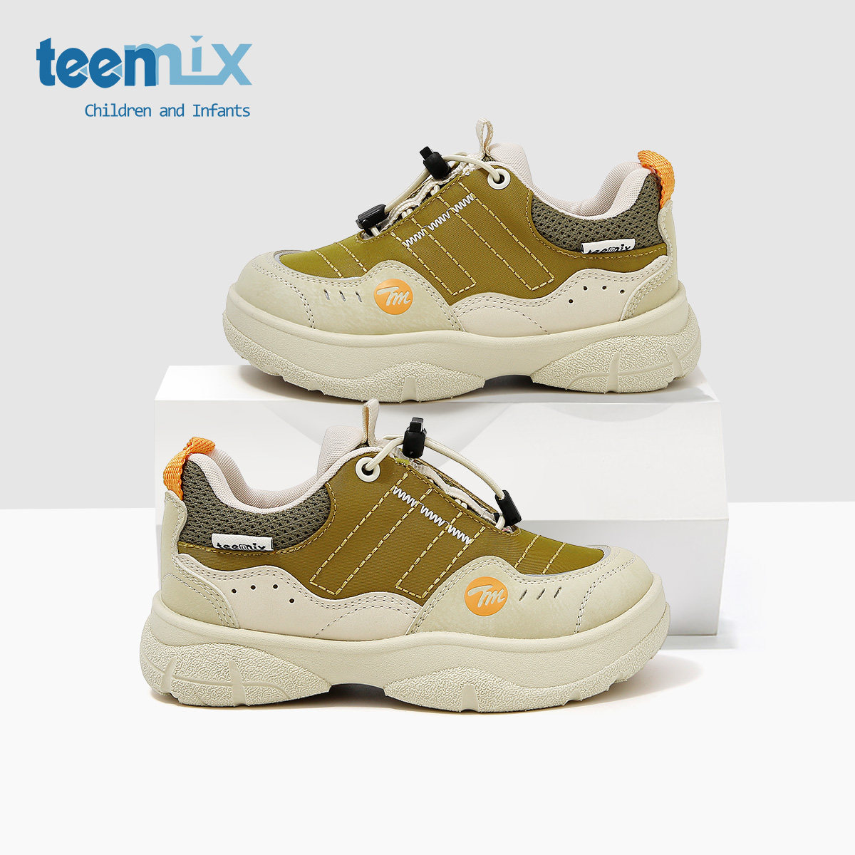 天美意童鞋2025年春秋新款女童软底舒适休闲鞋男童时尚百搭跑步鞋,淘宝优惠券,粉丝福利购,淘宝优惠卷